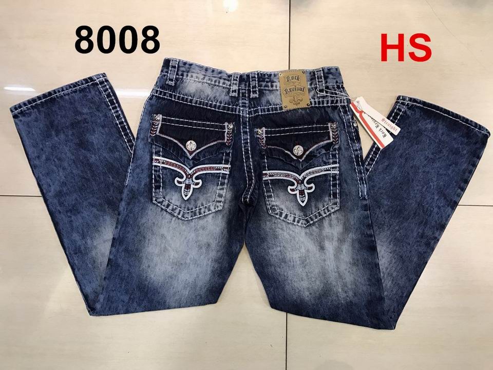 Rock Revival long jeans man 32-42-074